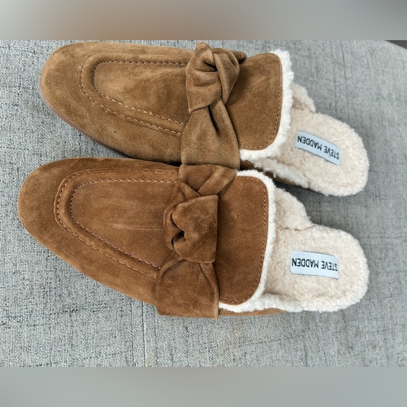 Steve Madden chart-F Cognac Shoes Flats Mules Slippers size 7.5 - Picture 7 of 7